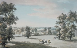 Oxford from the south, 1786
